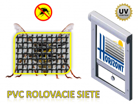 PVC rolovacie siete