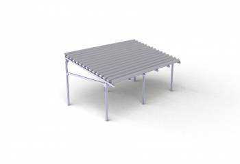 Pergola so slnolamom